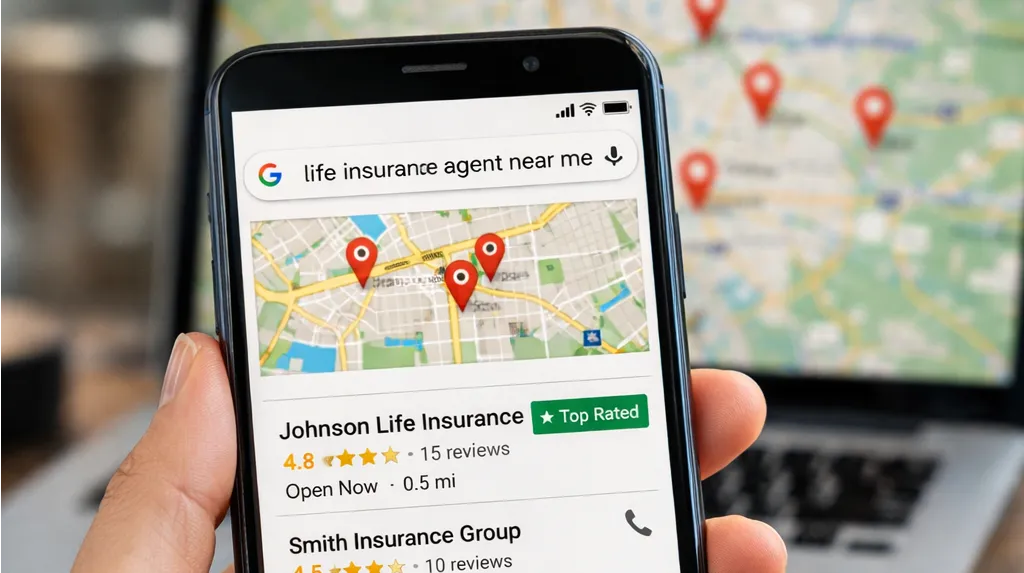 How to Rank Higher in Local Search as a Life Insurance Agent